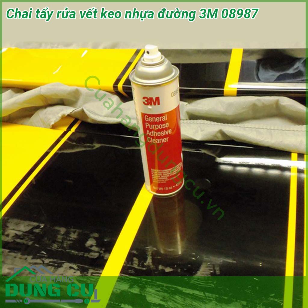 Chai tẩy rửa vết keo nhựa đường 3M 08987