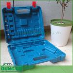Vỏ hộp đựng máy khoan bắt vít chạy pin cho 2 pin và phụ kiện