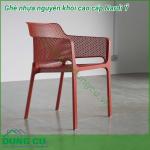 Ghế nhựa nguyên khối cao cấp Nardi Ý