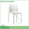 Ghế nhựa tựa lưng Bit được sản xuất tại Ý từ nhựa Sợi thủy tinh chất lượng cao có khả năng chống tia cực tím Thiết kế đơn giản tinh tế với những đường nét mềm mại gam màu đẹp mắt đặt ở không gian nội thất nào trong nhà cũng phù hợp