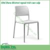 Ghế Bora Bistrot ngoài trời cao cấp làm từ nhựa polypropylene sợi thủy tinh có màu đồng nhất với các chất phụ gia UV  Kết thúc mờ  Với chân chống trượt  Nhựa có thể tái chế B ora Bistrot có nhiều màu sắc khác nhau và được trang bị chân chống trượt có thể xếp chồng lên nhau