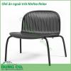 Ghế ăn ngoài trời Ninfea Relax được làm từ chất liệu Polypropylene pha sợi thủy tinh cao cấp được xử lý tia UV chịu được thời tiết mưa nắng khắc nghiệt thích hợp với sân vườn ngoài trời