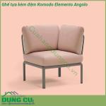 Ghế tựa kèm đệm Komodo Elemento Angolo