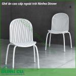 Ghế ăn cao cấp ngoài trời Ninfea Dinner