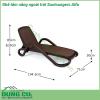 Ghế tắm nắng ngoài trời Sunloungers Alfa với khung được làm từ các hạt nhựa ABS nguyên sinh có độ cứng cao chống ăn mòn cách điện và không thấm nước Độ bền cao  mặt ghế bằng vải sợi cao cấp không thấm nước không ẩm mốc khó phai màu bền đẹp sau thời gian dài sử dụng