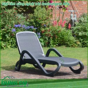 Ghế tắm nắng ngoài trời Sunloungers Alfa