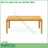 Bàn trà ngoài trời cao cấp Net Table được làm bằng nhựa polypropylene sợi thủy tinh chống chịu thời tiết tia cực tím của NARDI của Ý Thiết kế bàn thấp thanh lịch với mặt trên hình chữ nhật có hoa văn đục lỗ có khả năng thoát nước mưa hiệu quả