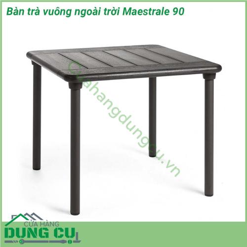 Bàn trà vuông ngoài trời Maestrale 90 là một mẫu bàn ngoài trời cao cấp và được nhập khẩu trực tiếp từ Nardi OutDoor Ý Và được lấy cảm hứng từ đất nước Ý đậm nét cổ điển và lãng mạng tạo nên một chiếc bàn mang phong cách sang trọng đẳng cấp