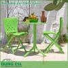 Bàn ngoài trời Tables Spritz được làm từ chất liệu Polypropylene pha sợi thủy tinh cao cấp được xử lý tia UV chịu được thời tiết mưa nắng khắc nghiệt Rất thích hợp với sân vườn ngoài trời