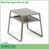 Bàn Pop ngoài trời cao cấp được làm từ chất liệu khung nhựa Polypropylene cao cấp pha sợi thủy tinh chống tia UV giúp cho sản phẩm chịu được tác động từ yếu tố môi trường và thời tiết Phù hợp với nhiều không gian ngoài trời  Bể bơi nhà hàng khách sạn khu vực BBQ