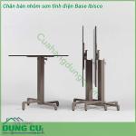 Chân bàn nhôm sơn tĩnh điện Base Ibisco