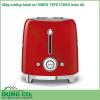 Máy nướng bánh mì SMEG TSF01CREU màu đỏ sản phẩm thuộc bộ sưu tập được thiết kế theo phong cách thập niên 50 Sản phẩm được sản xuất bằng các vật liệu chất lượng cao trên dây chuyền sản xuất hiện đại giúp mang lại cho khách hàng một sản phẩm chất lượng và cực kỳ bắt mắt