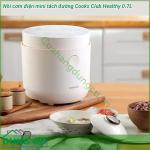 Nồi cơm điện mini tách đường Cooks Club Healthy 0.7L