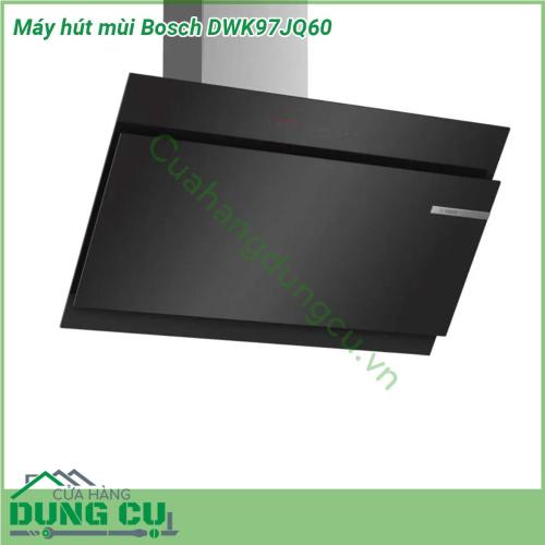 Máy hút mùi Bosch DWK97JQ60 với thiết kế sang trọng hiện đại phù hợp với mọi không gian bếp Máy được trang bị nhiều tính năng ưu việt cùng với công suất hút lớn trong khi độ ồn siêu êm đảm bảo hút sạch hiệu quả các loại mùi đem lại không gian thoáng đãng cho căn bếp mà không ảnh hưởng đến sinh hoạt gia đình