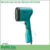 Bàn là hơi nước cầm tay Tefal Pure POP DT2026 chỉ nặng 700g và sẵn sàng sử dụng trong vòng 15 giây  Với màu xanh đại dương cùng kiểu dáng mỏng hiện đại chiếc bàn ủi hơi nước nổi bật này trông thật sắc nét  Nhẹ và nhỏ gọn chiếc bàn ủi hơi nước nhỏ này được thiết kế để đi du lịch  