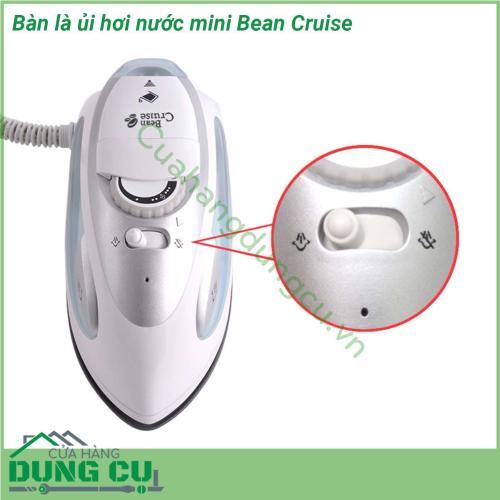 Bàn là ủi hơi nước mini Bean Cruise thiết kế với trọng lượng nhẹ và 1 điện áp kép 110-220v giúp bạn lo ủi quần áo mọi nơi dễ dàng và tiện lợi hơn Một món đồ phải có cho những người yêu thích du lịch và các hộ gia đình độc thân  Với Bean Cruise Portable Mini tiết kiệm chi phí và thiết yếu bạn có thêm một đôi tay cho cuộc sống thông minh tiện lợi  