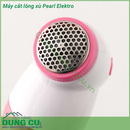 Máy cắt lông xù Pearl Elektro thiết kế nhỏ gọn dễ sử dụng dễ cầm nắm an toàn Bề mặt lưỡi rộng nên vùng cắt rộng để loại bỏ các nốt sần của tất cả các loại vải Chất liệu nhựa giúp trọng lượng nhẹ mang theo khắp mọi nơi dễ dàng