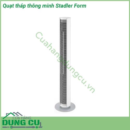 Quạt tháp thông minh Stadler Form có thiết hình tháp với chiều cao 1100mm giúp tiết kiệm không gian cho căn phòng của bạn Quạt có 2 màu White và Black cho bạn thêm sự lựa chọn  Quạt tháp Stadler Form Peter được làm từ những vật liệu cao cấp giúp cho tổng thể quạt nhìm rất sang trọng chắc chắn an toàn với trẻ nhỏ nhờ hệ thống cánh đẩy dọc lưới chắn bụi hạn chế những rủi ro đáng tiêc do sự tò mò của trẻ giảm bớt gánh nặng cho bố mẹ  