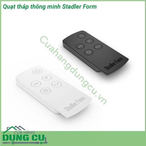 Quạt tháp thông minh Stadler Form có thiết hình tháp với chiều cao 1100mm giúp tiết kiệm không gian cho căn phòng của bạn Quạt có 2 màu White và Black cho bạn thêm sự lựa chọn  Quạt tháp Stadler Form Peter được làm từ những vật liệu cao cấp giúp cho tổng thể quạt nhìm rất sang trọng chắc chắn an toàn với trẻ nhỏ nhờ hệ thống cánh đẩy dọc lưới chắn bụi hạn chế những rủi ro đáng tiêc do sự tò mò của trẻ giảm bớt gánh nặng cho bố mẹ  