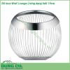 Rổ inox Wmf Lounge Living dạng lưới 19cm được làm từ thép không gỉ Cromargan® 18 10 đã được thử nghiệm và kiểm tra Điều này áp dụng cho các dây hẹp cũng như cho vòng kim loại kéo dài phần mở dốc về phía trước và phần đế Chất liệu cao cấp đảm bảo độ bền và dễ dàng chăm sóc Nhờ tay nghề cẩn thận Rổ inox WMF Korb groß 19 cm Lounge Living vẫn giữ được hình dáng lâu dài bất chấp những sợi dây chằng chịt