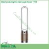 Máy lọc không khí kiêm quạt Dyson TP09 có thiết kế nguyên khối bằng nhựa Khu vực màu trắng trên cùng là để lưu thông không khí trong khi khu vực màu vàng bên dưới là để hút gió Những tấm lưới vàng này có thể tháo rời phía sau là các bộ lọc không khí Có hai lớp bộ lọc Đầu tiên là tấm lọc lưới thép được đặt ngay phía trên máy lọc không khí Trên cùng các bộ lọc HEPA màu trắng được đặt Cuối cùng các lưới vàng bao phủ bộ lọc HEPA để có vẻ ngoài sạch sẽ