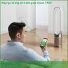 Máy lọc không khí kiêm quạt Dyson TP09 có thiết kế nguyên khối bằng nhựa Khu vực màu trắng trên cùng là để lưu thông không khí trong khi khu vực màu vàng bên dưới là để hút gió Những tấm lưới vàng này có thể tháo rời phía sau là các bộ lọc không khí Có hai lớp bộ lọc Đầu tiên là tấm lọc lưới thép được đặt ngay phía trên máy lọc không khí Trên cùng các bộ lọc HEPA màu trắng được đặt Cuối cùng các lưới vàng bao phủ bộ lọc HEPA để có vẻ ngoài sạch sẽ