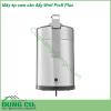 Máy ép cam cần đẩy Wmf Profi Plus được chế tác với chất liệu thép không gỉ 18 10 inox cao cấp vốn được sử dụng trong các thiết bị y tế với đặc tính không bị oxy hoá “trơ” khi tiếp xúc ở nhiệt độ cao khả năng chống trầy xước và móp méo do va đập bề mặt sáng bóng độ bền cao dễ chùi rửa Máy thiết kế cần đẩy không bẩn tay ko mất sức cổ ép hiện đại vắt kiệt bã