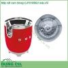 Máy vắt cam Smeg CJF01RDEU màu đỏ sử dụng động cơ 70W bật tắt tự động tích hợp sẵn Có khả năng chống thấm bởi làm từ thép không gỉ chặn dòng chảy và giúp ngăn chặn tình trạng nhỏ nước không đáng có An toàn cho sức khỏe người dùng bởi bát đựng nước thành phẩm làm bằng chất liệu Tritan chống ăn mòn không độc hại