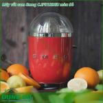Máy vắt cam Smeg CJF01RDEU màu đỏ