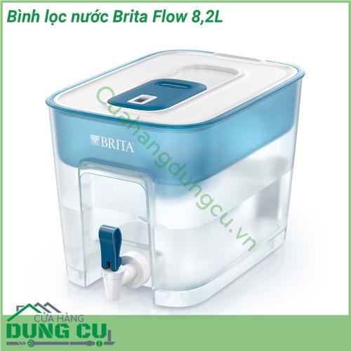 Bình lọc nước Brita Flow 8 2L thiết kế gọn nhẹ nên dễ dàng di chuyển bất cứ nơi đâu trong nhà có thể cho vào tủ lạnh hoặc ngăn tủ cũng có thể mang theo khi đi du lịch… Vỏ bình lọc được làm bằng nhựa cao cấp không chứa BPA không gây ra bất kì phản ứng đáng lo ngại nào cho sức khỏe đảm bảo an toàn cho người sử dụng