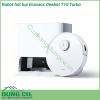 Robot hút bụi Ecovacs Deebot T10 Turbo sở hữu màu trắng trang nhã dễ dàng thích ứng với nhiều phong cách trang trí không gian khác nhau Kiểu dáng nhỏ gọn có khả năng di chuyển linh hoạt và tiếp cận nhiều vị trí nhỏ hẹp trong nhà giúp làm sạch tối đa Trạm gốc của robot có kích thước khá lớn với chức năng tự động làm sạch khăn lau đồng thời sấy khô bằng không khí nóng trong 2 giờ khử trùng bằng ion bạc 99 9 mà người dùng hoàn toàn không cần phải thao tác bằng tay