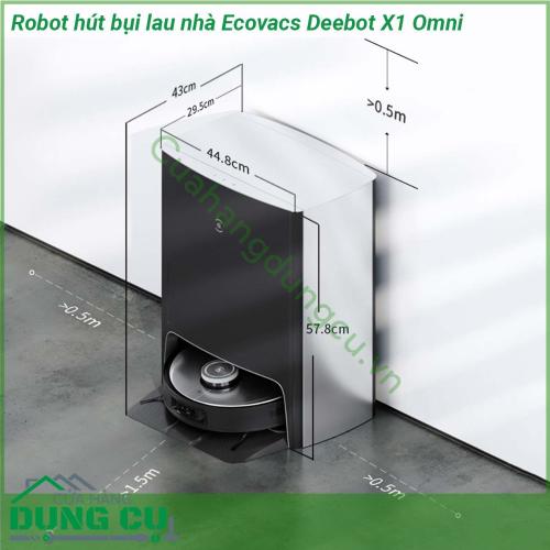 Robot hút bụi lau nhà Ecovacs Deebot X1 Omni sẽ làm bạn bất ngờ bởi hàng loạt tính năng ưu việt khả năng dọn dẹp từ A tới Z khiến bạn nghỉ ngơi xơi nước cả ngày không phải động tay chân mà vẫn có không gian sạch sẽ thoáng mát  