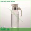 Bình nước Hario 1400ml được làm bằng thủy tinh thổi thủ công Kiểu dáng sản phẩm quý phái chất lượng đến từng chi tiết Do đó đây sẽ làm sản phẩm “tô đậm” nên sự tinh tế và sang trọng của phòng bếp