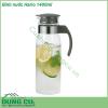 Bình nước Hario 1400ml được làm bằng thủy tinh thổi thủ công Kiểu dáng sản phẩm quý phái chất lượng đến từng chi tiết Do đó đây sẽ làm sản phẩm “tô đậm” nên sự tinh tế và sang trọng của phòng bếp