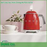 Ấm siêu tốc mini Smeg KLF05 0,8 lít