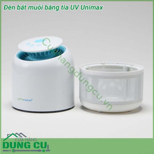 Đèn bắt muỗi bằng tia UV Unimax sử dụng ánh sáng đèn LED màu tím tăng cường sự hấp dẫn thông qua công nghệ sinh học của con người để thu hút chính xác muỗi Thu hút chính xác để chủ động bắt muỗi ánh sáng nhu hòa không gây lóa Thiết kế hệ thống tối ưu hóa tỏa ánh sáng thu hút khắp không gian 60m² với áp suất không khí bắt muỗi không có điểm mù Thiết kế bắt muỗi hiện đại muỗi không thể thoát khỏi đèn