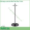 Bộ dụng cụ nấu ăn Wmf Profi Plus 7 món làm bằng thép không gỉ Cromargan 18 10 hoàn thiện một phần mờ Không rỉ sét an toàn cho máy rửa chén ổn định về kích thước vệ sinh chống axit và không thể phá hủy Silicone chất lượng cao  Bộ dụng cụ nấu ăn 7 món nằm trong dòng Profi Plus của WMF chắc chắn sẽ làm hài lòng cả những bà nội trợ khó tính nhất