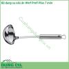 Bộ dụng cụ nấu ăn Wmf Profi Plus 7 món làm bằng thép không gỉ Cromargan 18 10 hoàn thiện một phần mờ Không rỉ sét an toàn cho máy rửa chén ổn định về kích thước vệ sinh chống axit và không thể phá hủy Silicone chất lượng cao  Bộ dụng cụ nấu ăn 7 món nằm trong dòng Profi Plus của WMF chắc chắn sẽ làm hài lòng cả những bà nội trợ khó tính nhất