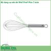 Bộ dụng cụ nấu ăn Wmf Profi Plus 7 món làm bằng thép không gỉ Cromargan 18 10 hoàn thiện một phần mờ Không rỉ sét an toàn cho máy rửa chén ổn định về kích thước vệ sinh chống axit và không thể phá hủy Silicone chất lượng cao  Bộ dụng cụ nấu ăn 7 món nằm trong dòng Profi Plus của WMF chắc chắn sẽ làm hài lòng cả những bà nội trợ khó tính nhất