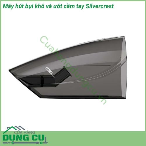 Máy hút bụi khô và ướt cầm tay Silvercrest nhỏ gọn rất tiện lợi và cần thiết để làm sạch các vụn rác trên bàn ghế sofa các ngóc ngách trong nhà hay làm sạch ô tô với dung tích ngăn chứa lên đến 400ml Ngoài ra máy còn hút được cả chất lỏng với dung tích ngăn chứa 150ml  Một công cụ hữu ích và rất đẹp sang trọng với màu trắng phù hợp sử dụng hút bụi sopha ghế ô tô đệm nằm hút các ngóc ngách sâu khó để quét nhà