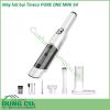 Máy hút bụi Tineco PURE ONE MINI S4 là thiết bị hút bụi thông minh được trang bị công nghệ cảm biến iLoop tự động với thiết kế nhỏ gọn cầm tay dễ dàng sử dụng thực hiện được nhiều tính năng trong một sở hữu độ ồn thấp kết cấu chắc chắn và bền… có thể dùng để hút bụi trong ô tô bụi nhà bếp hút lông thú cưng mảnh vụn cứng đầu bám trên giá sách bàn phím hay các khu vực khó tiếp cận nhờ 3 đầu hút đi kèm Đầu hút thông thường đầu hút mở rộng và đầu hút bụi  