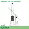 Máy hút bụi Tineco PURE ONE MINI S4 là thiết bị hút bụi thông minh được trang bị công nghệ cảm biến iLoop tự động với thiết kế nhỏ gọn cầm tay dễ dàng sử dụng thực hiện được nhiều tính năng trong một sở hữu độ ồn thấp kết cấu chắc chắn và bền… có thể dùng để hút bụi trong ô tô bụi nhà bếp hút lông thú cưng mảnh vụn cứng đầu bám trên giá sách bàn phím hay các khu vực khó tiếp cận nhờ 3 đầu hút đi kèm Đầu hút thông thường đầu hút mở rộng và đầu hút bụi  