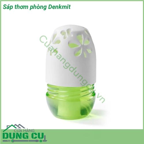 Sáp thơm phòng Denkmit được sản xuất trên dây chuyền công nghệ của CHLB Đức với nguồn nguyên liệu hoàn toàn tự nhiên và không hóa chất độc hại giúp khử mùi khó chịu làm mát không khí và thơm phòng với mùi hương trái cây của hoa quả  