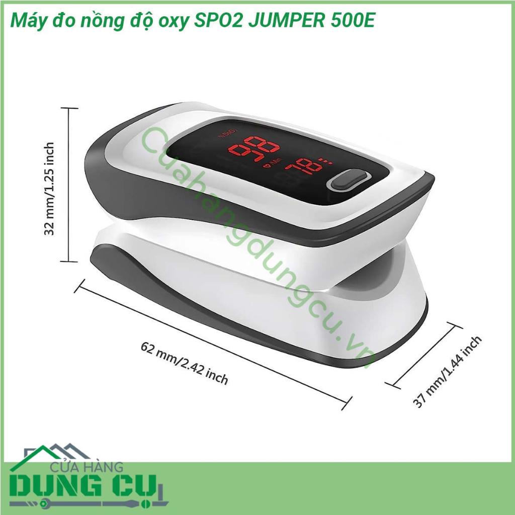 Máy đo nồng độ oxy SPO2 JUMPER 500E