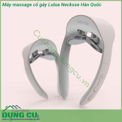 Máy massage cổ Lulua Necksse Hàn Quốc được thiết kế thông minh và có nhiều chức năng bao gồm châm cứu sưởi ấm massage và nhiều chức năng giảm đau mỏi khác Massage xung tần số thấp có thể kích thích cơ bắp và dây thần kinh trong khi chức năng nén nóng có thể tăng tốc lưu thông máu và giúp phục hồi cổ mệt mỏi  