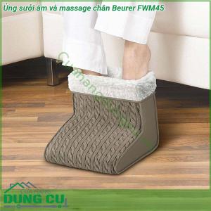 Ủng sưởi ấm và massage chân Beurer FWM45