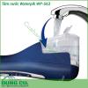 Tăm nước Waterpik WP-563 là máy tăm nước không dây tiên tiến nhất cho đến nay  Máy có thiết kế hiện đại sang trọng với hệ thống sạc pin nhanh bằng nam châm máy hoạt động êm ái có 3 cấp độ phun đầu phun có thể xoay 360 độ dễ thêm nước vào bình chứa (đủ nước sử dụng trong 45-60 giây tùy theo cấp độ phun) có thể sử dụng trong khi đang tắm