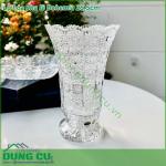 Lọ hoa pha lê Bohemia 25,5cm