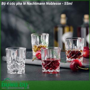 Bộ 4 cốc pha lê Nachtmann Noblesse - 55ml