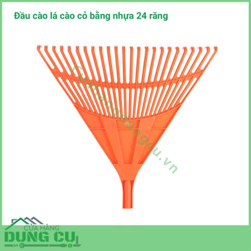 Đầu cào lá cào cỏ bằng nhựa 24 răng